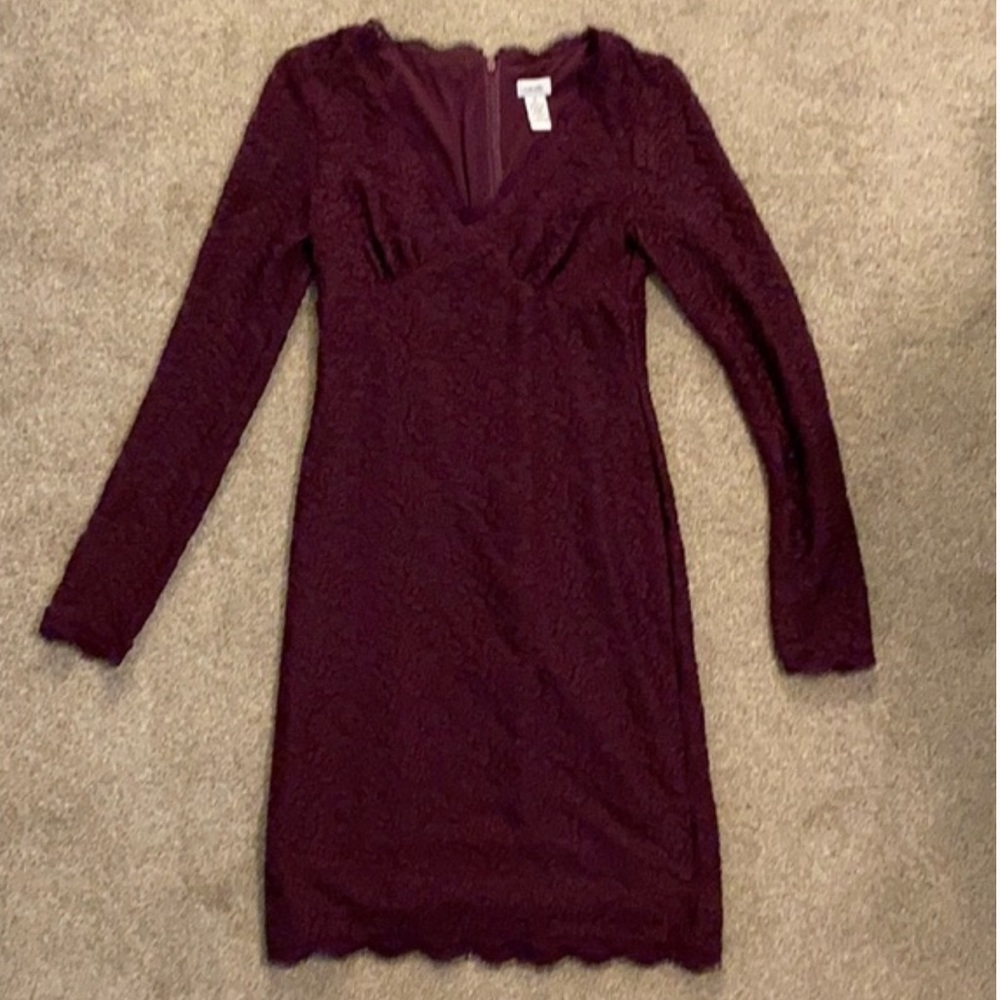 Cache long sleeve dress